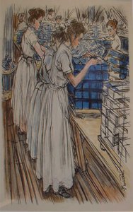 Packers in a Candle Factory by Jan Toorop